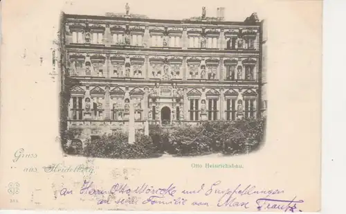 Heidelberg Otto Heinrichsbau gl1899 214.135