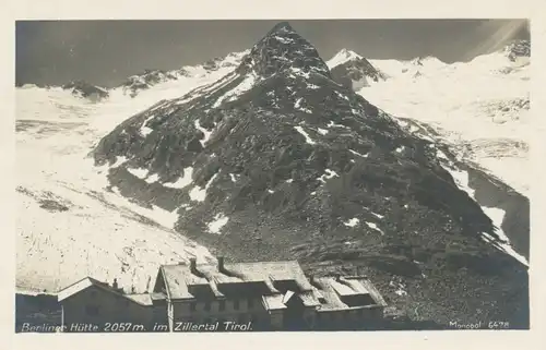 Berghütte: Berliner Hütte im Zillertal Tirol ngl 104.196