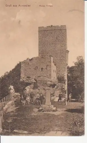 Ruine Trifels bei Annweiler gl1910 213.819