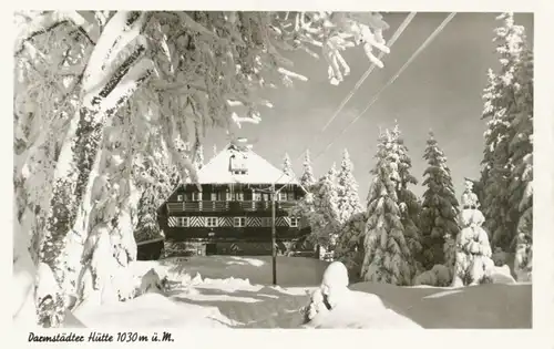 Berghütte: Darmstädter Hütte beim Ruhestein und Wildsee ngl 104.228