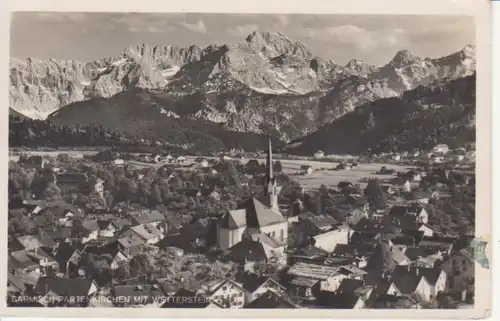 Garmisch-Partenkirchen Panorama mit Wetterstein ngl 215.662