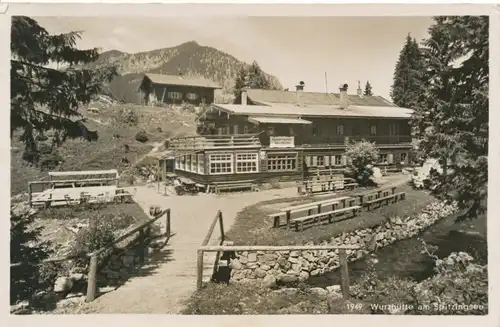 Berghütte: Wurzhütte am Spitzingsee feldpgl1941 104.786