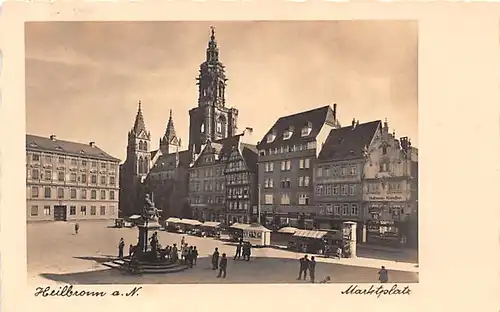 Heilbronn a.N. Marktplatz gl1933 141.886