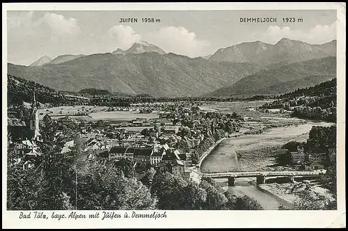 Bad Tölz Panorama gl1954 139.588