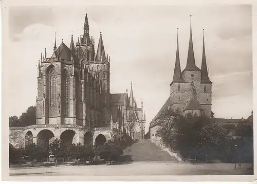 Erfurt Dom und Severikirche gl1933 C7249