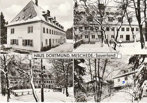 Meschede Sauerland Haus Dortmund gl1971 C6559