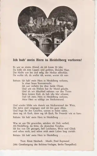 Heidelberg Teilansicht Ich hab mein Herz in HD verloren gl1956 214.180