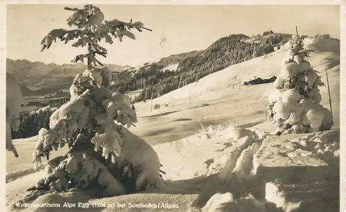 Berghütte: Wintersportheim Alpe Egg bei Sonthofen/Allgäu gl1939 104.243