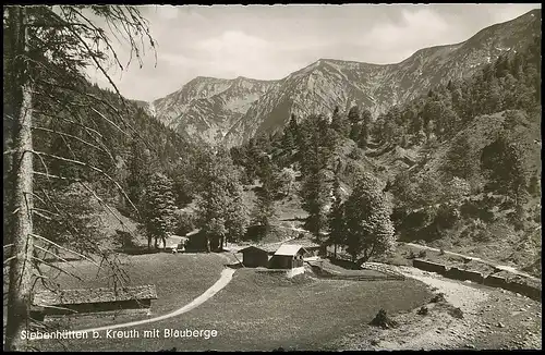 Siebenhütten bei Kreuth mit Blauberge ngl 139.599