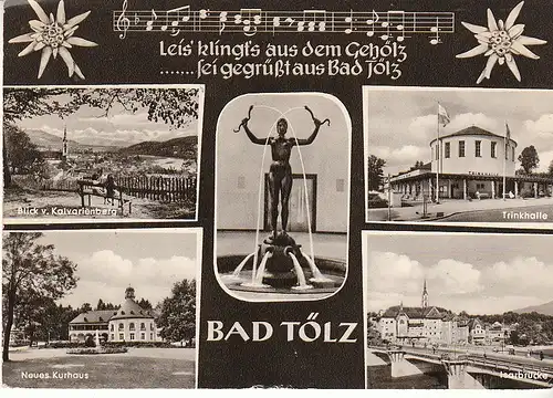 Leis' klingt's aus dem Gehölz - Bad Tölz glum 1965? C7203