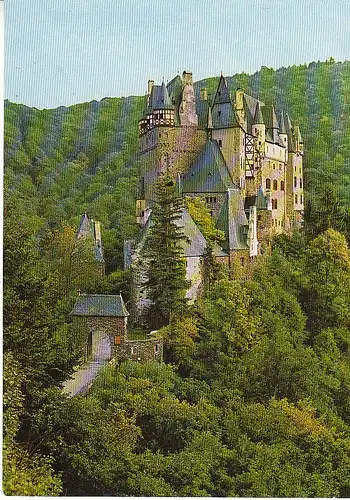 Burg Eltz an der Mosel gl1966 C6754