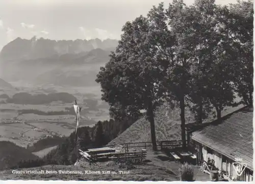 Alpenwirtschaft Taubensee bei Kössen in Tirol Panorama ngl 217.283