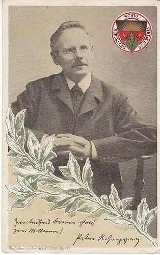 Peter Rosegger Deutscher Schul-Verein 1880 gl1912? C6649