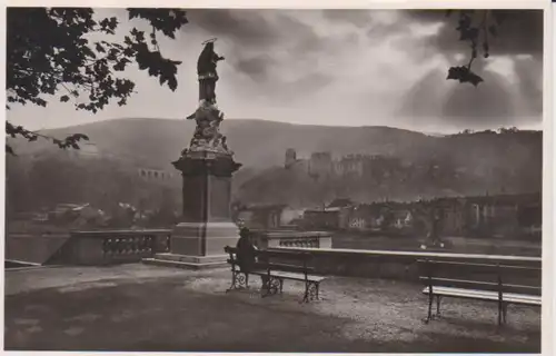 Heidelberg Panorama nach dem Gewitter gl1952 214.062