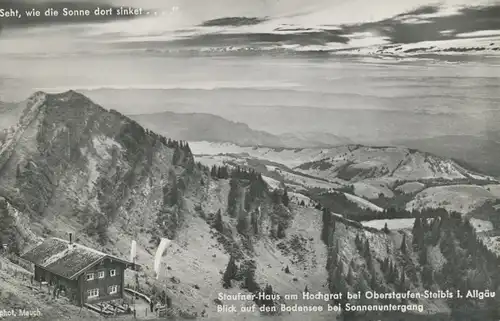 Berghütte: Staufnerhaus am Hochgrat bei Oberstaufen-Steibis ngl 104.609
