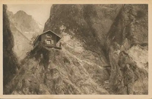 Berghütte: Höllentalklamm Eingangshütte ngl 104.333