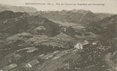 Berghütte: Hochgernhaus mit Blick ins Achental ngl 104.338