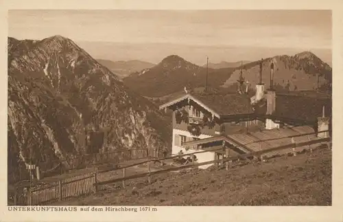 Berghütte: Unterkunftshaus auf dem Hirschberg ngl 104.343