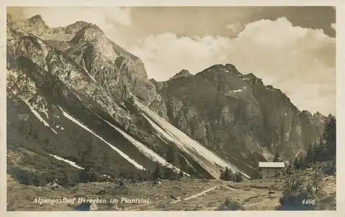 Berghütte: Alpengasthof Herzeben im Pinnistal ngl 104.349