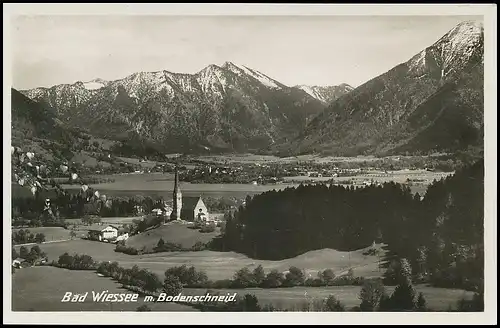 Bad Wiessee Panorama mit Bodenschneid ngl 139.679