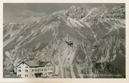 Berghütte: Kemptnerhütte mit Vierschüssersattel ngl 104.403