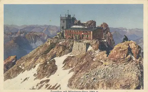 Berghütte: Münchner Haus auf der Zugspitze ngl 104.463