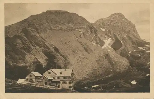 Berghütte: Rappenseehütte Allgäuer Alpen gl1922 104.554