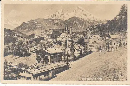 Berchtesgaden mit dem Watzmann gl1942 C7410