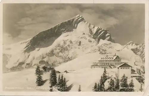 Berghütte: Kreuzeckhaus mit Alpspitze ngl 104.417