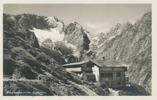 Berghütte: Knappenhütte mit Zugspitze ngl 104.427