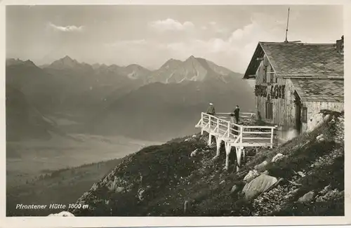 Berghütte: Pfrontener Hütte bahnpgl1936 104.522