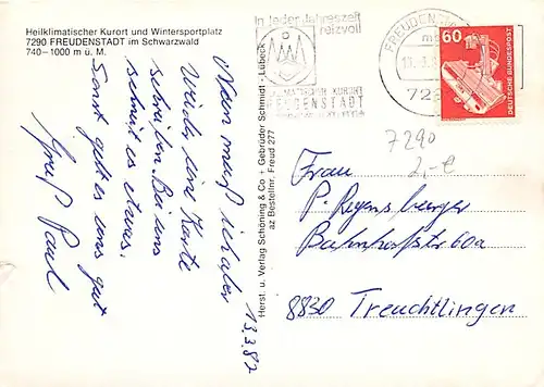 Freudenstadt Teilansichten gl1987 142.169