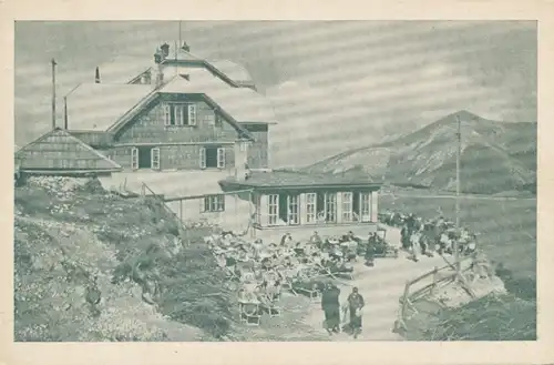 Berghütte: Ottohaus gegen Schneeberg ngl 104.517