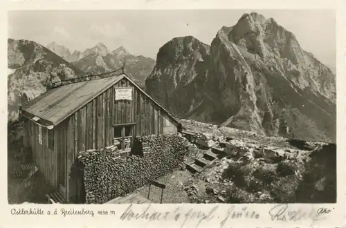 Berghütte: Ostlerhütte auf dem Breitenberg gl1952 104.508