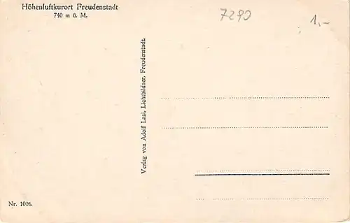 Freudenstadt Partie ngl 142.209