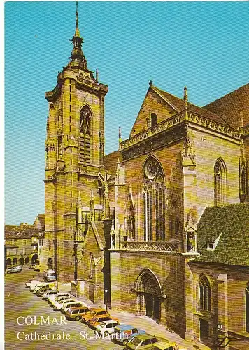 Colmar (Haut Rhin) La Cathédrale de Saint-Martin ngl C9448