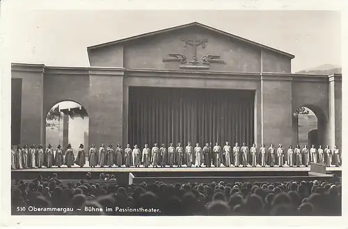 Oberammergau Bühne im Passionstheater ngl C7858