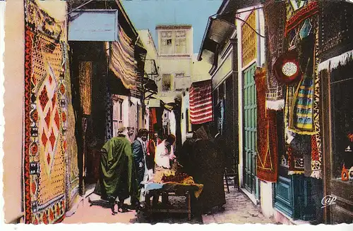 TN Tunis Rue Djemâa-Ez-Zitouna gl1960 C7527