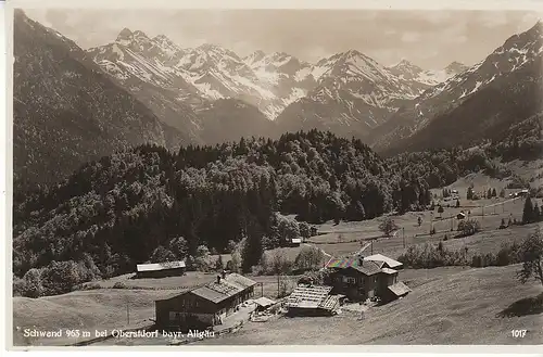 Schwand bei Oberstdorf bayr.Allgäu ngl C7320