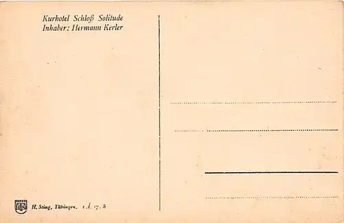 Stuttgart Schloss Solitude ngl 141.141