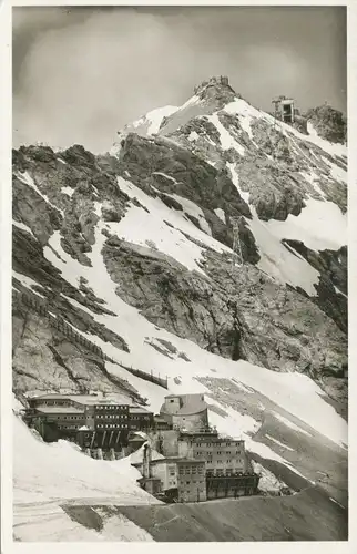 Berghütte: Bayer. Zugspitzbahn Hotel Schneefernerhaus Münchner Haus ngl 104.654