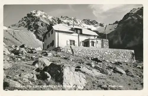 Berghütte: Tübingerhütte Plattenspitze gl1953 104.674