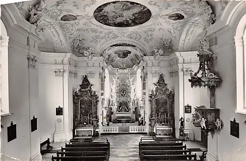 Deggingen Wallfahrtskirche des Kapuzinerklosters Ave Maria ngl 142.276