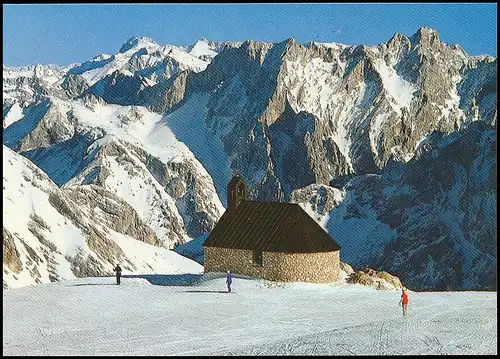 Zugspitze Bergkirchlein Mariae Heimsuchung ngl 137.271