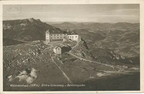 Berghütte: Watzmannhaus gl1931 104.714