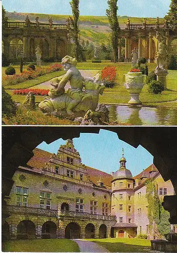 Schloß Weikersheim Mehrbildkarte ngl C6908