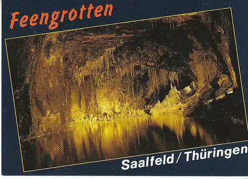 Saalfeld Saale Feengrotten Märchendom u.Gralsburg ngl C7142