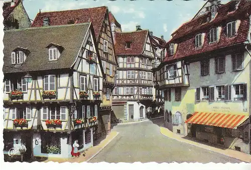 F Colmar Vieilles Maisons Rue des Marchands ngl C7917