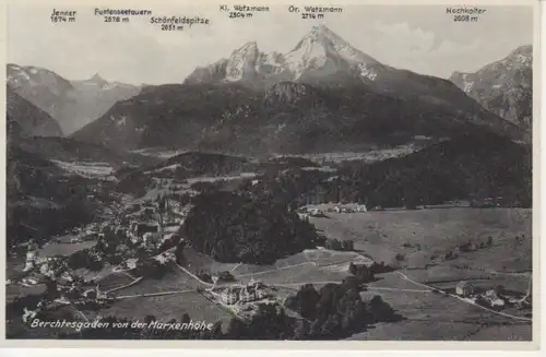 Berchtesgaden Panorama von der Marxenhöhe ngl 215.745