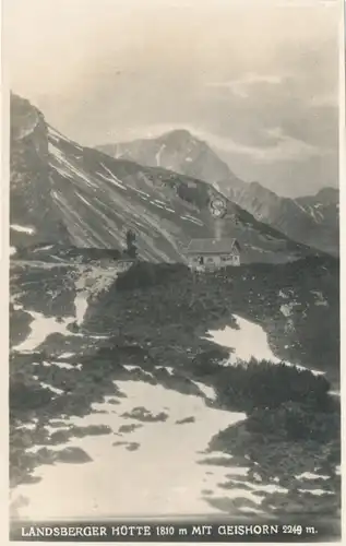 Berghütte: Landsberger Hütte mit Geishorn ngl 104.454